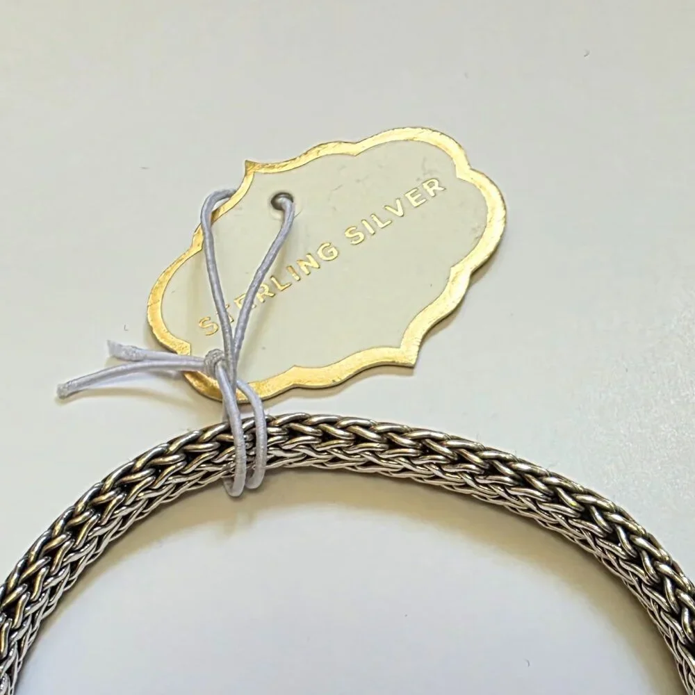 ANNIKA WITT Sterling Silver Semiprecious Stone Chain Bracelet - Picture 10 of 15